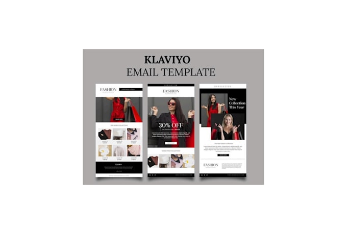 design klaviyo email campaign and automation